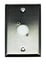 Whirlwind WP1/1H Single Gang Wallplate With 1 XLR Punch, Silver Image 1