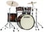 Tama LKP52HTSGKP S.L.P. Dynamic Kapur 5-piece Shell Pack, Gloss Black Kapur Burst Image 1