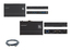 Kramer VM-2HDT-K 4K UHD Long-Reach 1:2 HDBaseT Extender Set With 2 Receivers Image 1