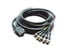 Kramer C-GF/5BM-1 Molded 15-pin HD To 5 BNC (Female-Male) Breakout Cable (1') Image 1