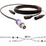Pro Co EC11-10 10' Combo Cable With XLR And Grey PowerCON To IEC Image 1