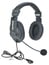 Clear-Com CC-30-MD4 Dual Ear Noise Canceling Headset Electric Mic W/ Mini DIN Image 1