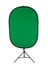 On-Stage VSM3000-GREEN-SCREEN Free-Standing Oval Green Screen Kit (58"x40") Image 1