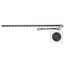 Middle Atlantic PDT-2020TL-NS 20A Thin Power Strip With Twist Lock Plug And 20 Outlets Image 1