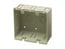 RDL WB-2U Universal Wall Box, Double, Mounts RDL Remotes Image 1