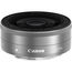 Canon EF-M 22mm f/2 STM Wide Angle Lens, Silver Image 1