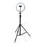 Gator GFW-RINGLIGHTTRIPD 10-Inch LED Ring Light Stand With Phone Holder & Tripod Base Image 1