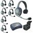 Eartec Co HUB7S Eartec UltraLITE/HUB Full Duplex Wireless Intercom System W/ 7 Headsets Image 1
