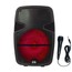 Gemini GSX-L515BTB 15" LED Bluetooth Speaker, 1000W Image 1