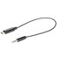 Saramonic SR-C2001 Male 3.5mm TRS To USB-C Cable, 9" Image 1