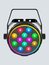 Chauvet DJ SLIMPARPROPIX RGBAW+UV LED Wash PAR Image 2