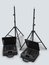Chauvet DJ CASTPANELPACK On-Camera Lighting Kit With (2) Fixtures, Stands, Carry Bags Image 1