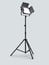 Chauvet DJ CASTPANELPACK On-Camera Lighting Kit With (2) Fixtures, Stands, Carry Bags Image 3