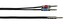 Pro Co IPBQ2Q-10 10' Excellines 1/4" TRS To Dual 1/4" TS Cable Image 2