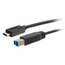 Cables To Go 28867 10ft USB-C® Male To USB-B Male Cable - USB 3.2 Gen 1 (5Gbps) Image 2
