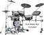Yamaha DTX10K-X Electronic Drum Kit With DTX-PROX And TCS Pad Set Image 4