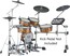 Yamaha DTX10K-X Electronic Drum Kit With DTX-PROX And TCS Pad Set Image 3