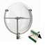 Klover KM-09-K-KEQ Mik 09" Parabolic Collector With Custom Omnidirectional Lavaliere Mic Image 1