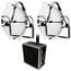 Klover MiK 26 with Case Dual MiK 26" Parabolic Collectors With Road Case Image 1