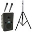 Anchor GO-GETTER-SYSTEM-X2 Go Getter (XU2), Anchor-Air, 2 Wireless Mics & Stand Image 1