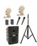 Anchor Go Getter X4 1x XU2 80W Powered Speaker, 4x Wireless Microphones And 1x Stands Image 2