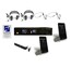 Williams AV WF-SYS1C Assistive Listening System With 2x Receivers And Headphones Image 1