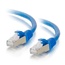 Cables To Go 00674 3ft Cat6a Snagless Shielded (STP) Ethernet Network Patch Cable, Blue Image 1
