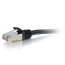 Cables To Go 00720 25ft Cat6a Snagless Shielded (STP) Ethernet Network Patch Cable, Black Image 3