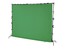 Rosco ChromaDrop 10x10 Chroma Key Screen With Top And Side Grommets, 10' Wide X 10' High Image 2