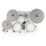 EFNOTE 5 4-Piece Acoustic Designed Electronic Drum Set Image 3
