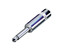 REAN NYS224-U 2 Pole 1/4" Mono Long Handle Plug, Nickel, Bulk Image 1