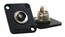 Switchcraft EHPBSMBBPKG EH Series, Momentary Pushbutton Switch, SPDT, Black Button, Image 2