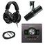 Universal Audio Apollo Twin X Duo HE Bundle 10x6 Thunderbolt Interface With Shure SM7B Mic, SRH440A Headphones And 25' Mic Cable Image 1