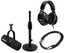 Shure MV7X Essentials Bundle MV7X Mic, XLR Cable, SRH440A Headphones, Gator Desktop Stand Image 1