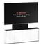 Salamander Designs D1/347AMXL 4-Bay With XL Single Monitor, Low-Profile Wall Cabinet Image 1