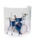 Clearsonic LITE2466X5 24" X 66" X 3/16" 5-Section Drum Shield Kit Image 2
