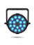 Chauvet Pro COLORDASHPARH18X COLORdash PAR H18X RGBWA+UV LED Wash Image 1
