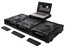 Odyssey FZGSL12CDJWRBL 12" Flight Coffin Case With Wheels And Glide Platform For DJ Mixer And Two Battle Position Turntables Image 1