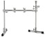 DW 9000 Series Side Drum Rack 3 Straight Bars, 5 Clamps, And 6 Hinged Memory Locks Image 1