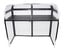 ProX XF-Mesa MK2 DJ Facade Table Station With White And Black Scrims And Padded Carry Bag Image 3