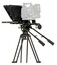 ikan PT4500S-TMTRIPOD-TK 15" SDI Teleprompter, Tripod And Dolly Turnkey With Talent Monitor And Travel Case Image 2