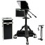 ikan PT4700S-TMW-PEDESTAL 17" SDI Teleprompter, Pedestal And Dolly Turnkey, 19" Widescreen Talent Monitor Image 1