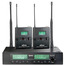 MIPRO ACT-312/ACT-32T2-MPR Half-Rack Dual Channel Receiver With 2 Bodypacks, Lapel Mics Image 1