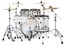 Pacific Drums 25th Anniversary Clear Acrylic 4-piece Drum Kit Seamless Acrylic Shells, Walnut-stained Hoops, And Commemorative Badges Image 3