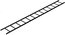 Middle Atlantic CLB10-12 10' Long Ladder Runway, Black (12 Pieces) Image 1