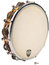 Latin Percussion CP391 10" CP Tunable Wood Tambourine With Double Row Of Jingles And Calfskin Head Image 1