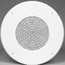 Lowell R1810-72S 8" Speaker/Grille Assembly With VC Adjustment, 15W, 70V/25V, White Grille Image 2