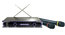 VocoPro VHF-3005 Dual-Channel Wireless System With 2 Handheld Microphones Image 1