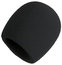 Shure A58WS-BLK Foam Windscreen For Any Ball-Type Mic, Black Image 1