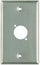 Pro Co WPU1004 Single Gang Wallplate With D-Series Punch, Steel Image 1